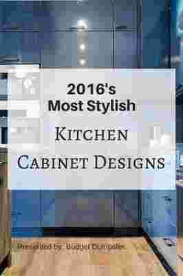 Cabinet Design: 2016’s Choicest Kitchen Cabinet Options